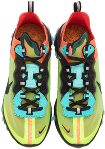 Nike_nữ_giày thể thao xanh và cam | Giay Doc | Giày Độc