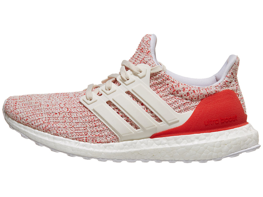 Adidas Ultra Boost 18 _nữ Chalk White/Red | Giay Doc | Giày Độc